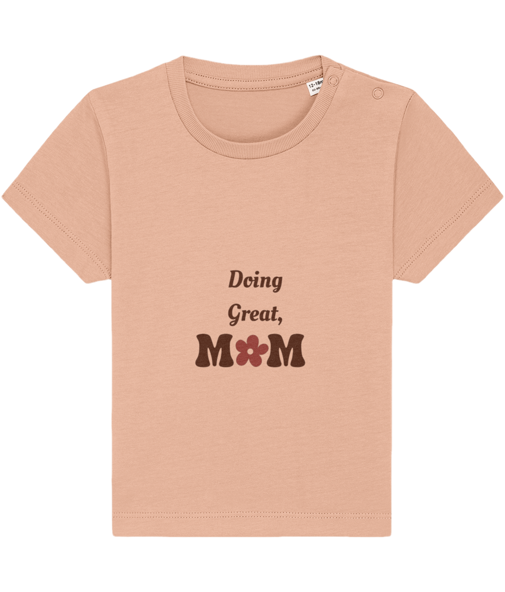 Doing Great, Mom – Organic Unisex Baby Bodysuit (UK Only)