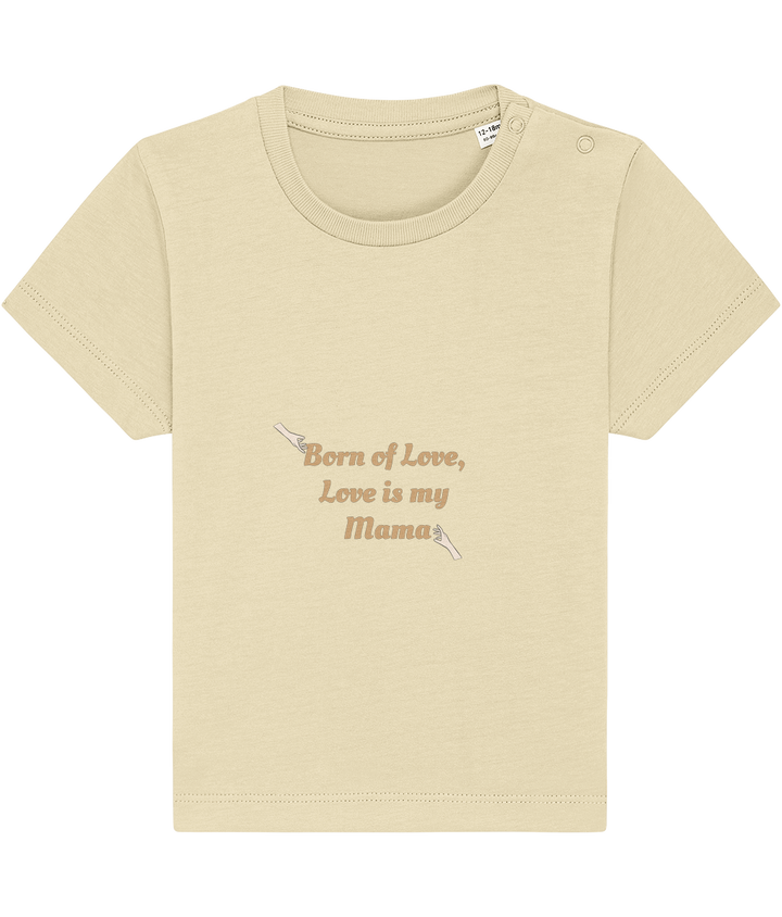 Born of Love, Love is My Mama organic baby bodysuit – TamieTots UK

Soft cotton babywear with meaningful slogan – gift for new mums

Lightweight organic bodysuit made to order in the UK