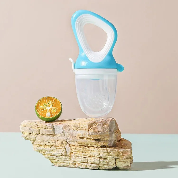 Silicone Baby Fruit Feeder with Cover