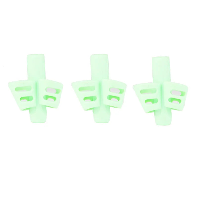 3 Piece Soft Silicone Pencil Grips – Two-Finger Writing Training & Correction Tool