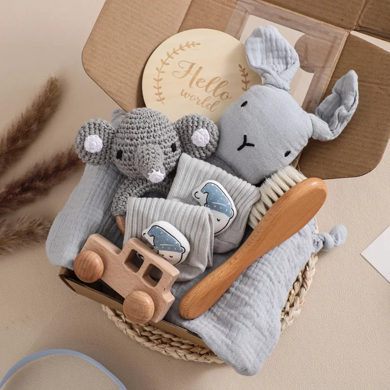 Baby Towel or Baby Milestone Gift Sets