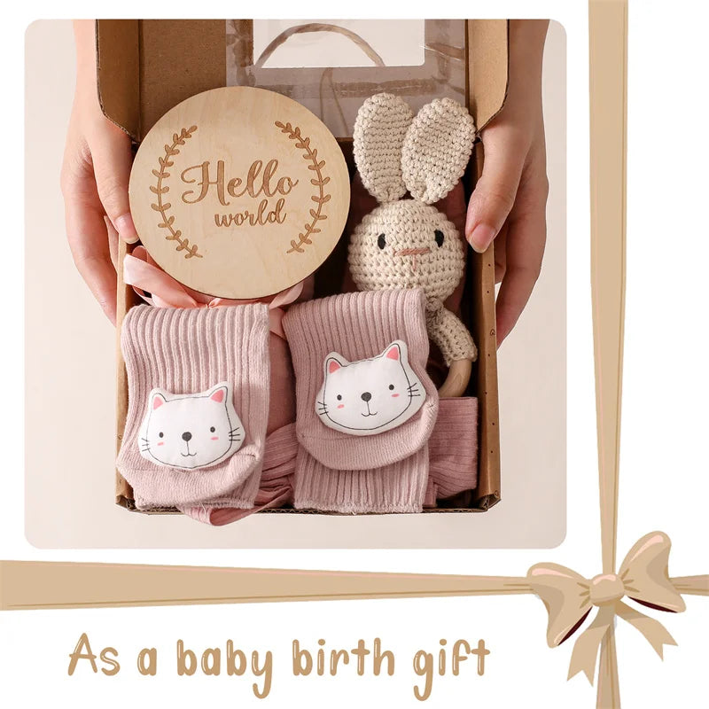 Baby Towel or Baby Milestone Gift Sets