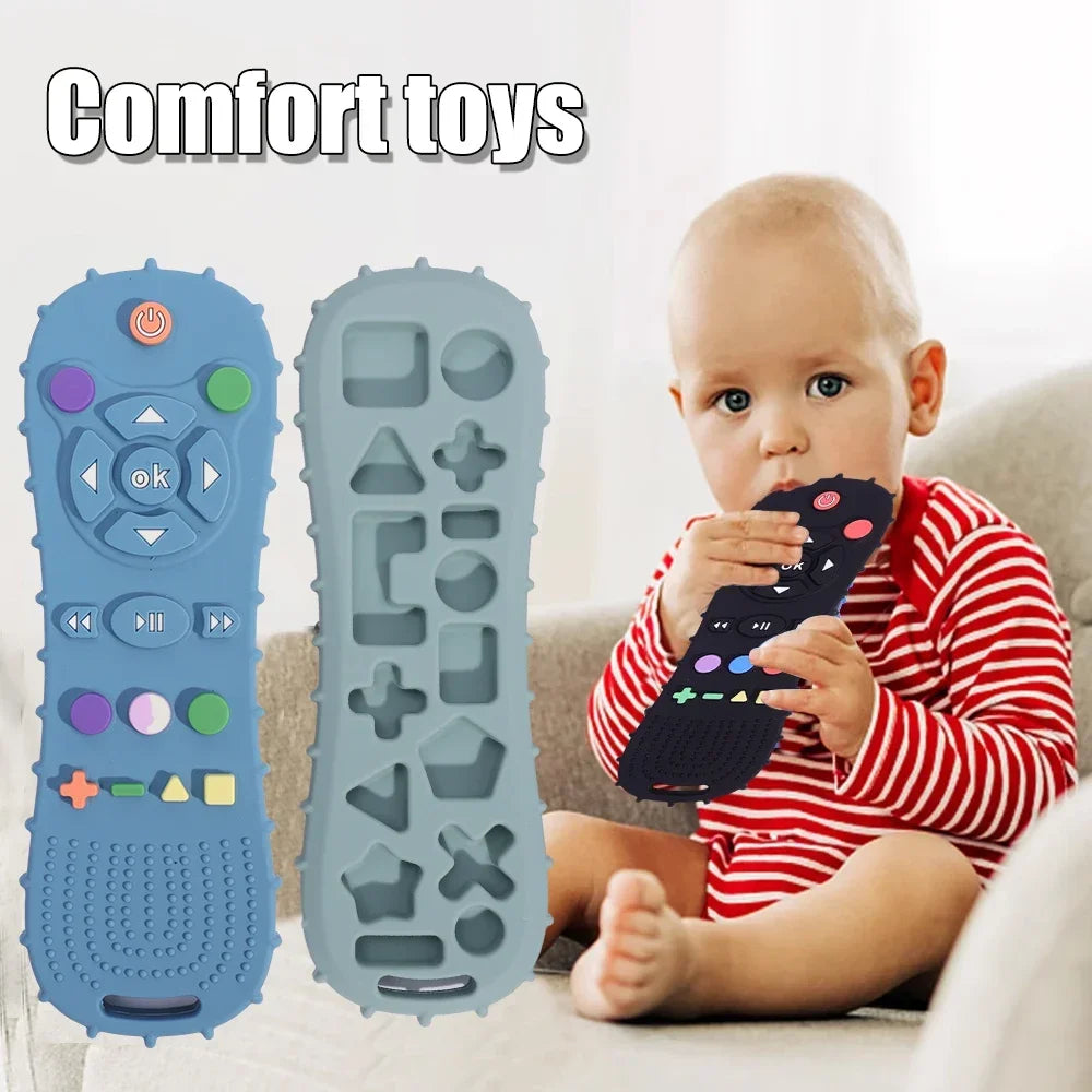 Silicone TV Remote Teething Toy