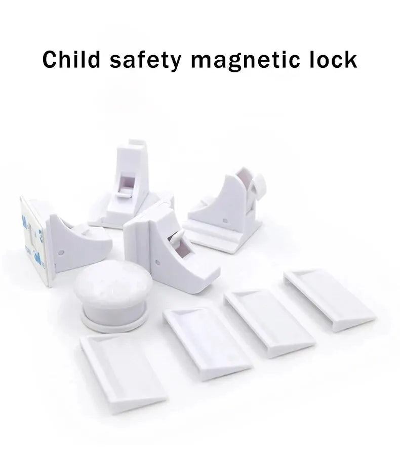 Baby Safety Magnetic Locks – Invisible Childproof Drawer & Cabinet Locks