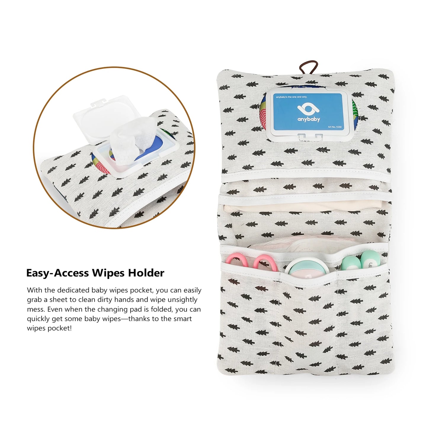 Portable Baby Bag Organiser – Compact & Foldable Travel Essential