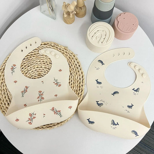 Cute Silicone Baby Bib