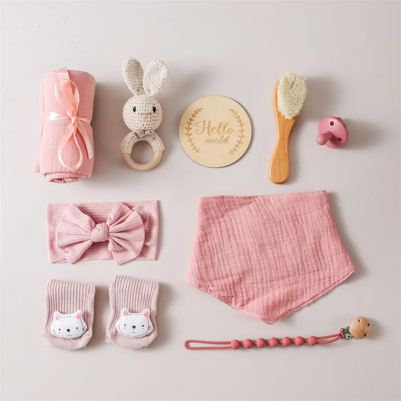 Baby Towel or Baby Milestone Gift Sets