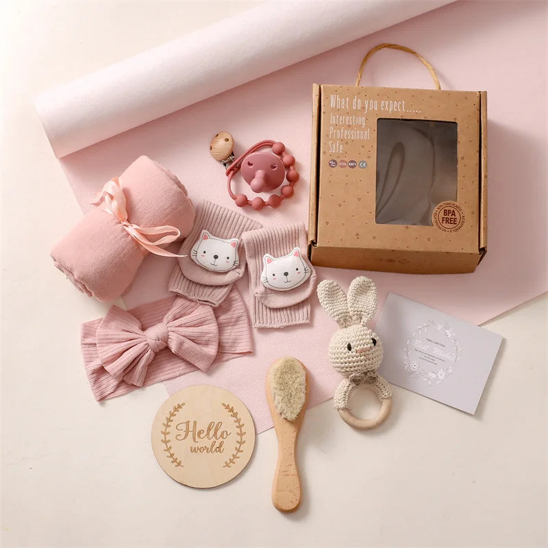 Baby Towel or Baby Milestone Gift Sets