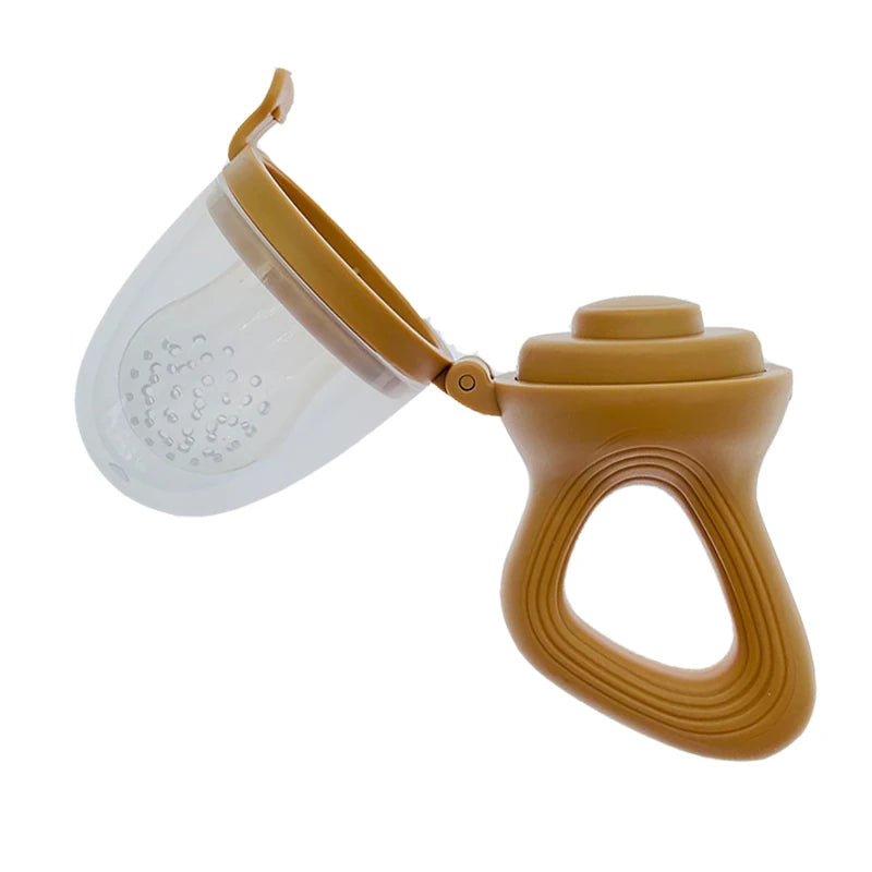 Silicone Baby Fruit Feeder with Cover