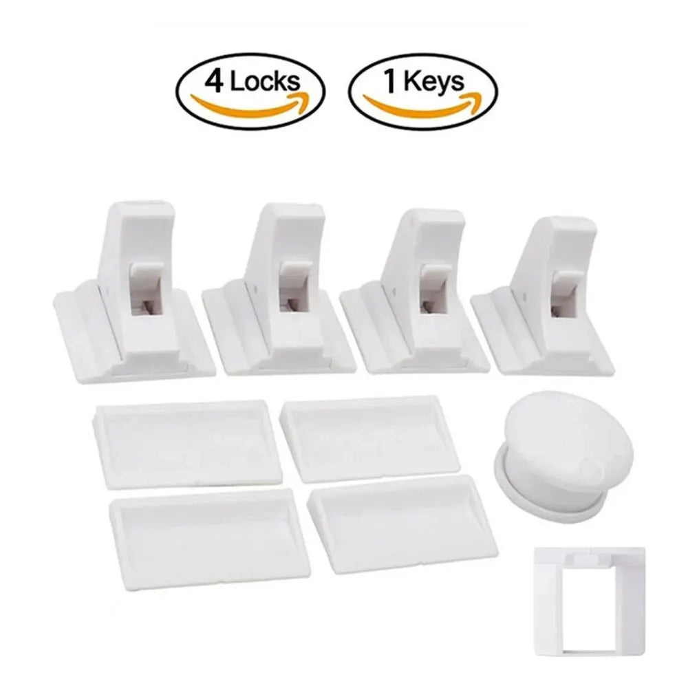 Baby Safety Magnetic Locks – Invisible Childproof Drawer & Cabinet Locks