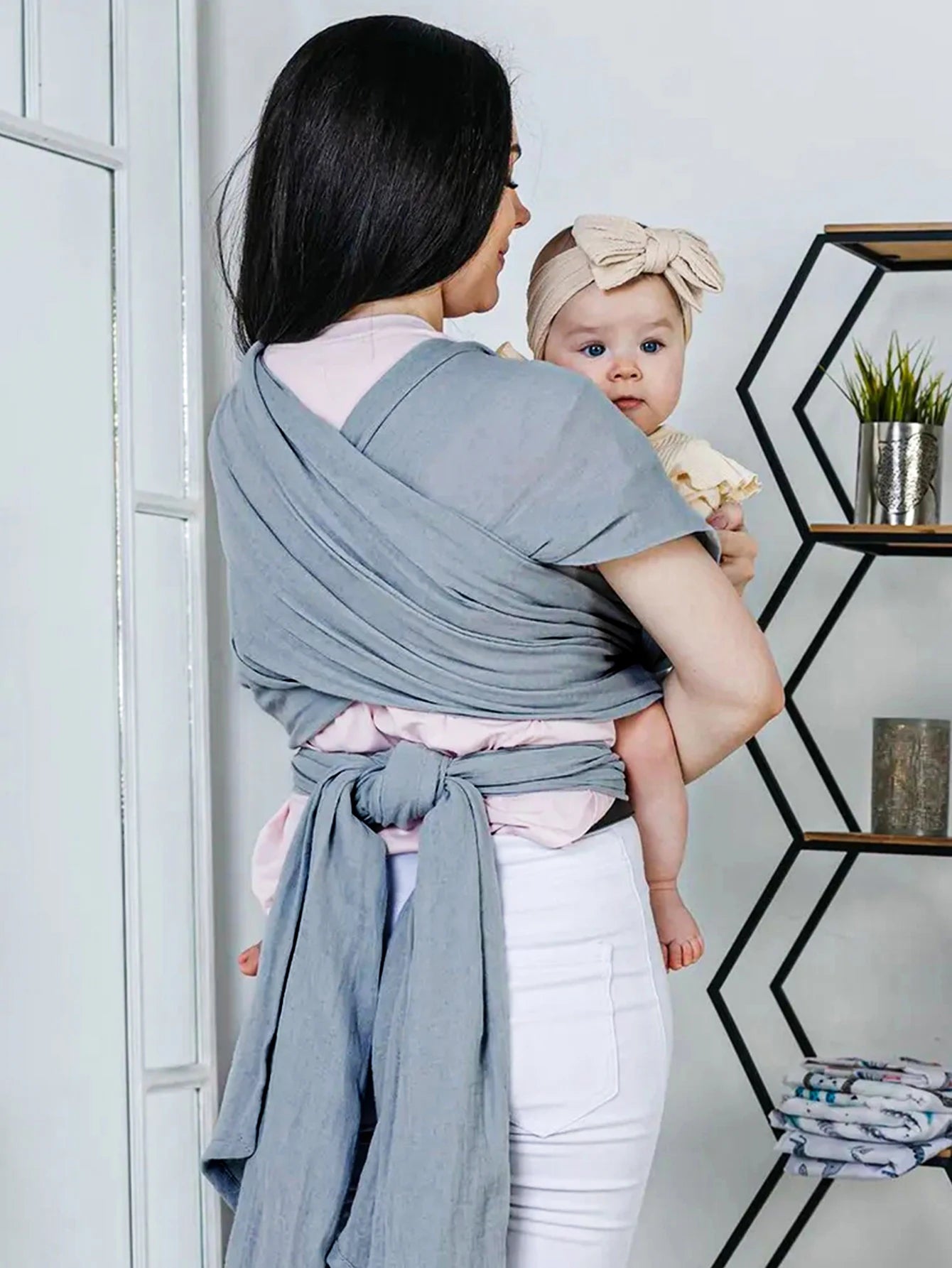 Adjustable Baby Carrier – Hands-Free Carrier for Newborns & Toddlers