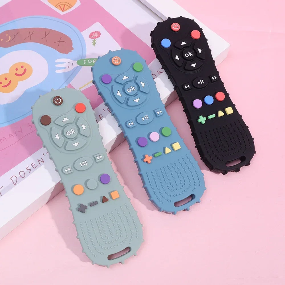 Silicone TV Remote Teething Toy