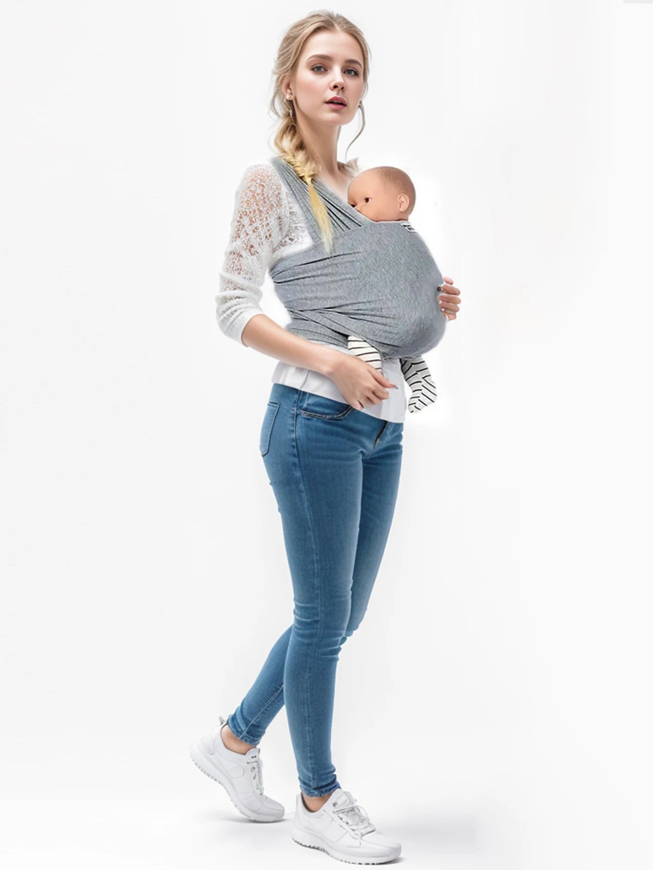 Adjustable Baby Carrier – Hands-Free Carrier for Newborns & Toddlers