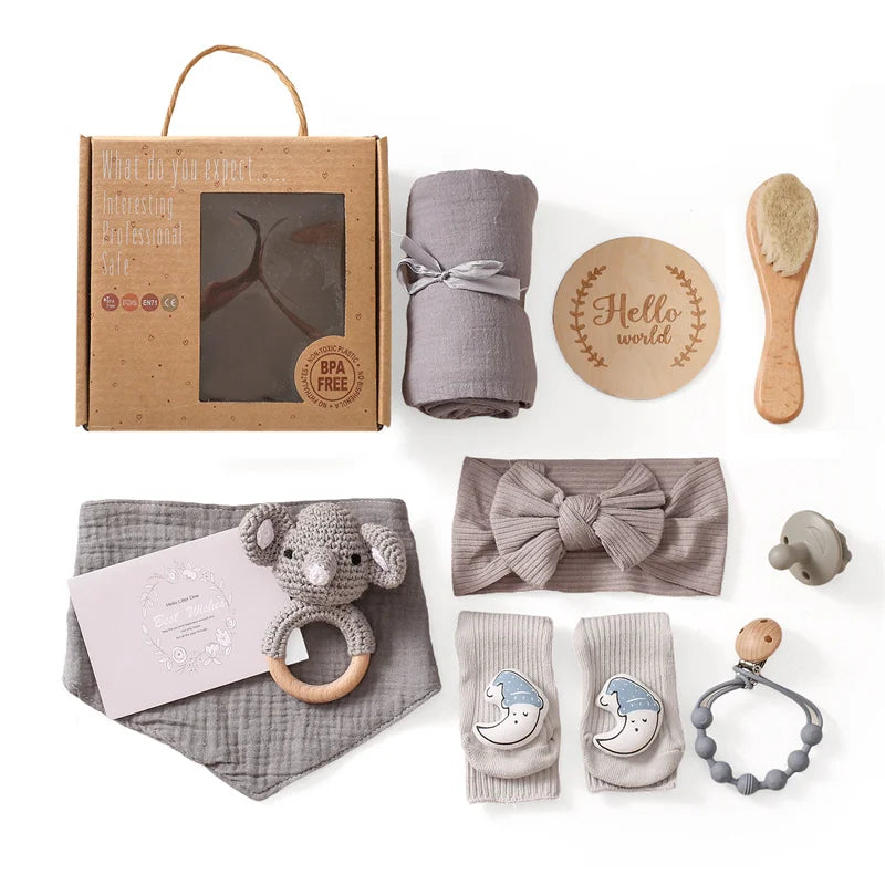 Baby Towel or Baby Milestone Gift Sets