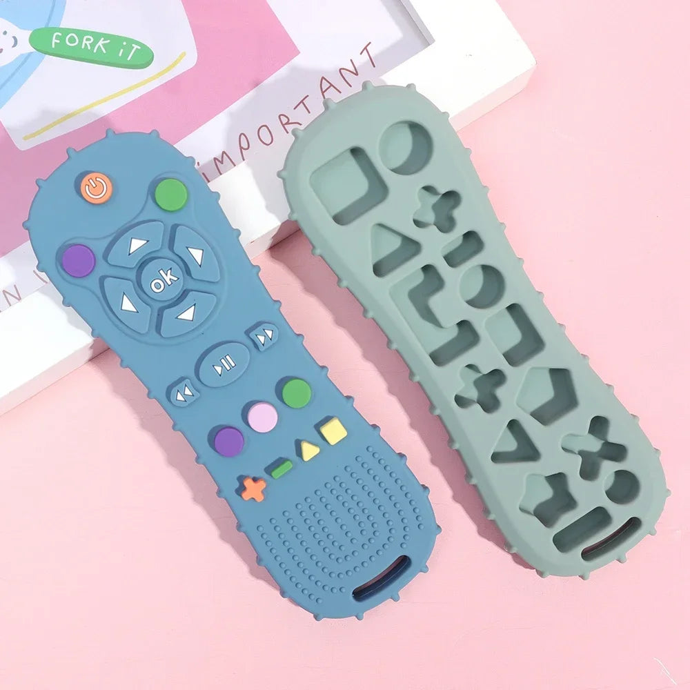 Silicone TV Remote Teething Toy