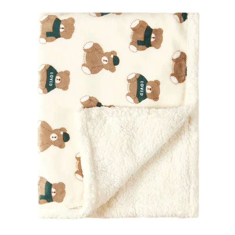 Winter Baby Blanket – Soft & Warm Flannel Swaddle Wrap