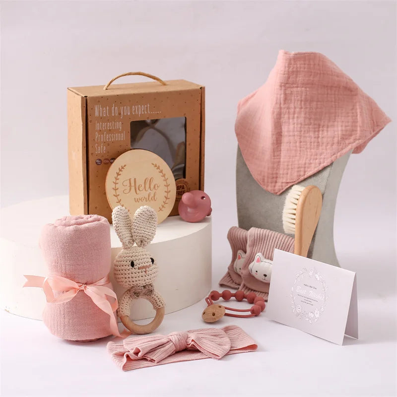 Baby Towel or Baby Milestone Gift Sets