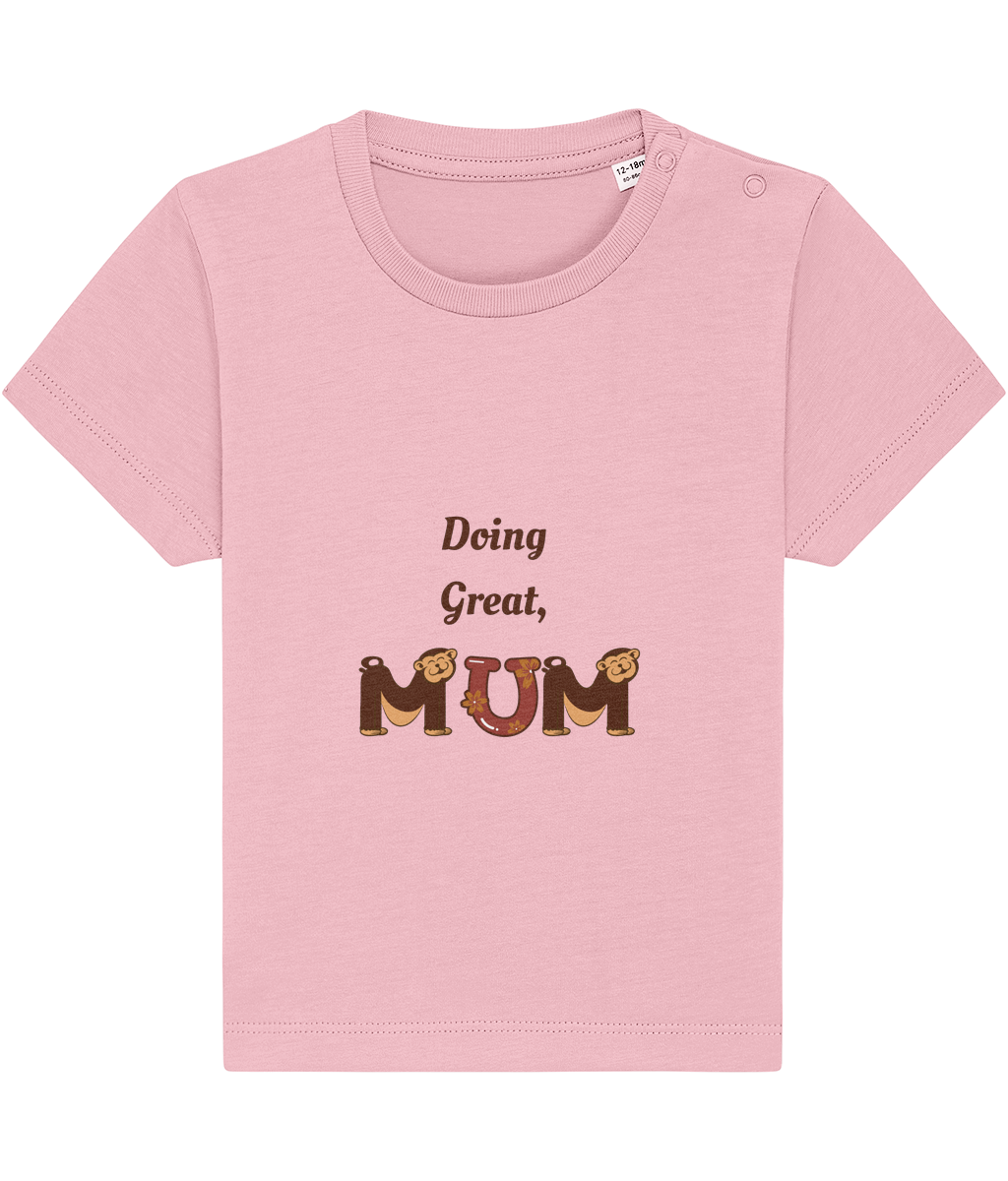 Doing Great Mum organic cotton baby bodysuit – TamieTots UK

Gentle slogan babywear made from 210gsm premium organic cotton

New mum gift bodysuit with positive message – unisex fit